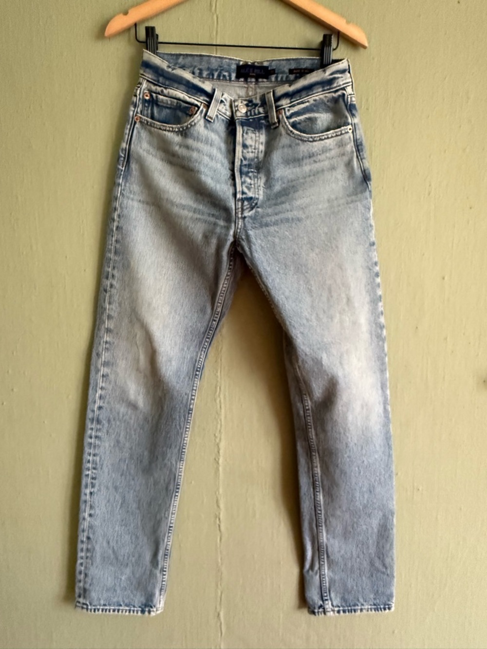 Alex Mill Light Blue Straight Jeans